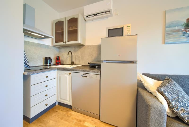 Kitchen, large apartment