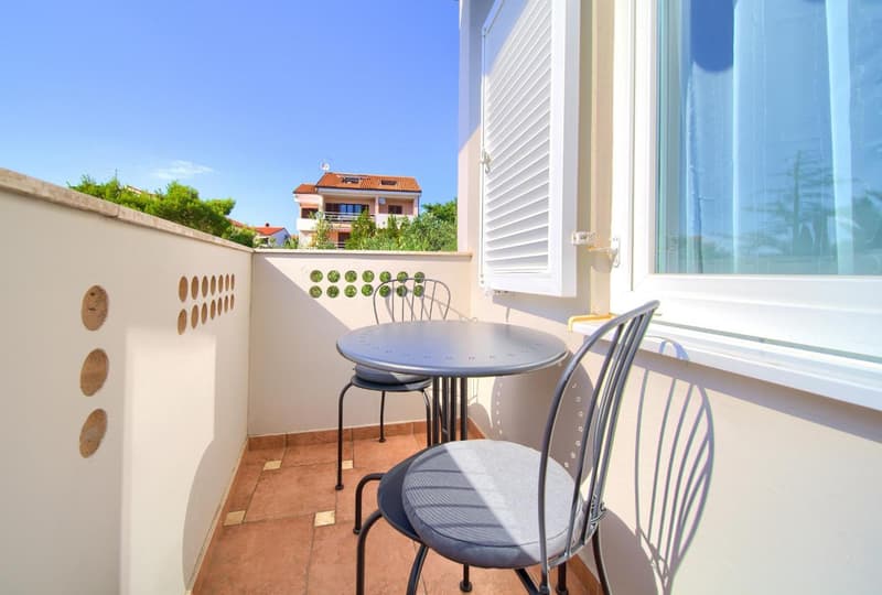 Bedroom balcony, small apartment